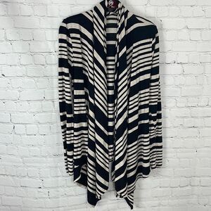 Renee C. Soft, Striped Cardigan